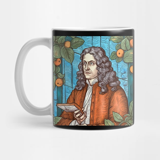 Isaac Newton scientist by ComicsFactory